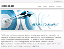 Tablet Screenshot of profittek.com
